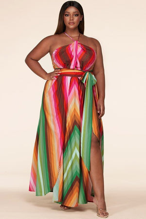 Bahama Baddie Maxi Dress - Belle Reine